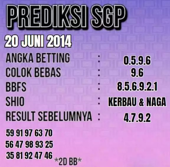 SYAIR SGP VIP